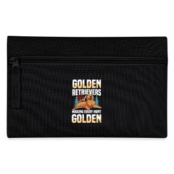 Golden Retriever : les chiens de chasse au canard par excellence - Trousse - noir - Devant