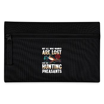 Duck hunters shoot heavier loads flag - Pencil Case - black - Front
