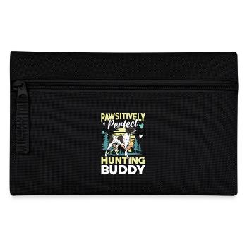 Duck hunters shoot heavier loads flag - Pencil Case - black - Front