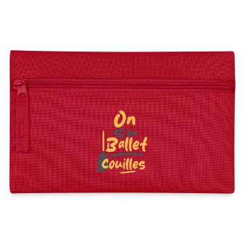 On s’en ballet couilles - Trousse - rouge - Devant