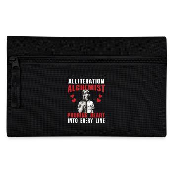 Allitération Alchimiste Poésie Slam - Trousse - noir - Devant