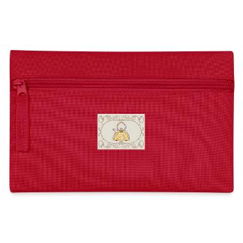 Vintage Floral Teapot Illustration Vintage Flora - Pencil Case - red - Front