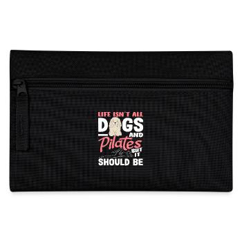 Le Pilates et les chiens pour votre vie - Trousse - noir - Devant