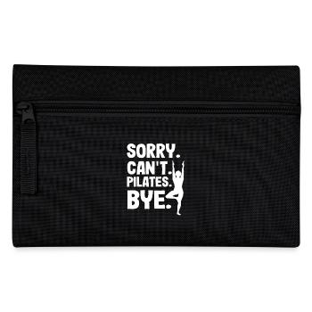Pilates désolé Je ne peux pas Pilates Bye - Trousse - noir - Devant