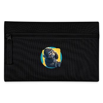 Mountain gorillas Mountain gorilla - Pencil Case - black - Front