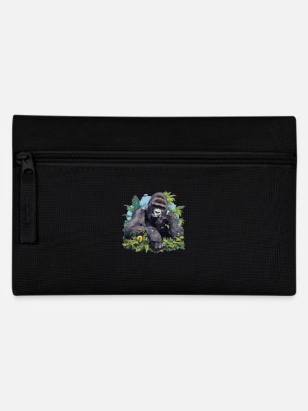 Berggorillas Berggorilla - Federtasche - Schwarz