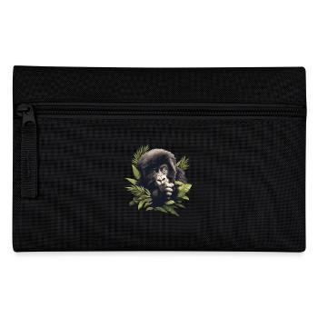 Mountain gorillas Mountain gorilla - Pencil Case - black - Front