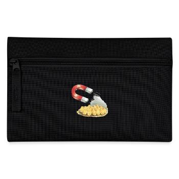 Funny Chicken, Magnet Attracts Chicks – Funny - Pencil Case - black - Front