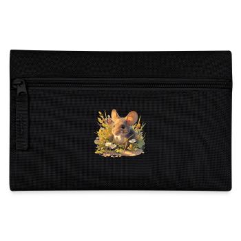 Mäuse Maus - Federtasche - Schwarz - Vorne