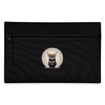 Mäuse Maus - Federtasche - Schwarz - Vorne