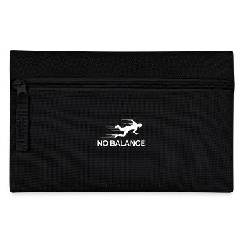 No Balance: Humorous Motif for - Pencil Case - black - Front