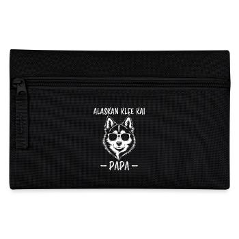 Alaskan Klee Kai Spruch Alaskan Klee Kai Geschenk - Federtasche - Schwarz - Vorne