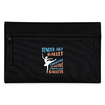 Ballerina Ballett mädchen - Federtasche - Schwarz - Vorne