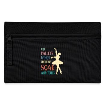 Ballerina Ballett mädchen - Federtasche - Schwarz - Vorne