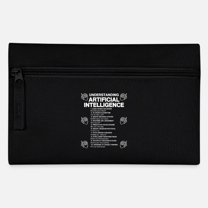 Comprendre l’intelligence artificielle – L’humour de l’IA - Trousse - noir