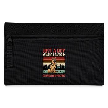 Juste un garçon qui aime les bergers allemands - Trousse - noir - Devant