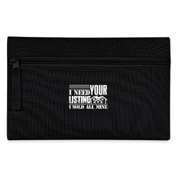 Real Estate Broker Proud Real Estate Broker - Pencil Case - black - Front