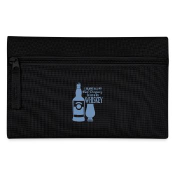 Mauvaises décisions Dicton du whisky - Trousse - noir - Devant