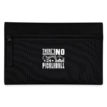 Pickleball No Crying In Pickleball - Pencil Case - black - Front