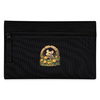 Mäuse Maus - Federtasche - Schwarz - Vorne