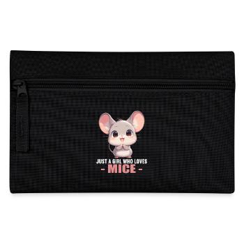Mäuse Maus - Federtasche - Schwarz - Vorne
