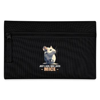 Mäuse Maus - Federtasche - Schwarz - Vorne