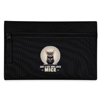 Mäuse Maus - Federtasche - Schwarz - Vorne