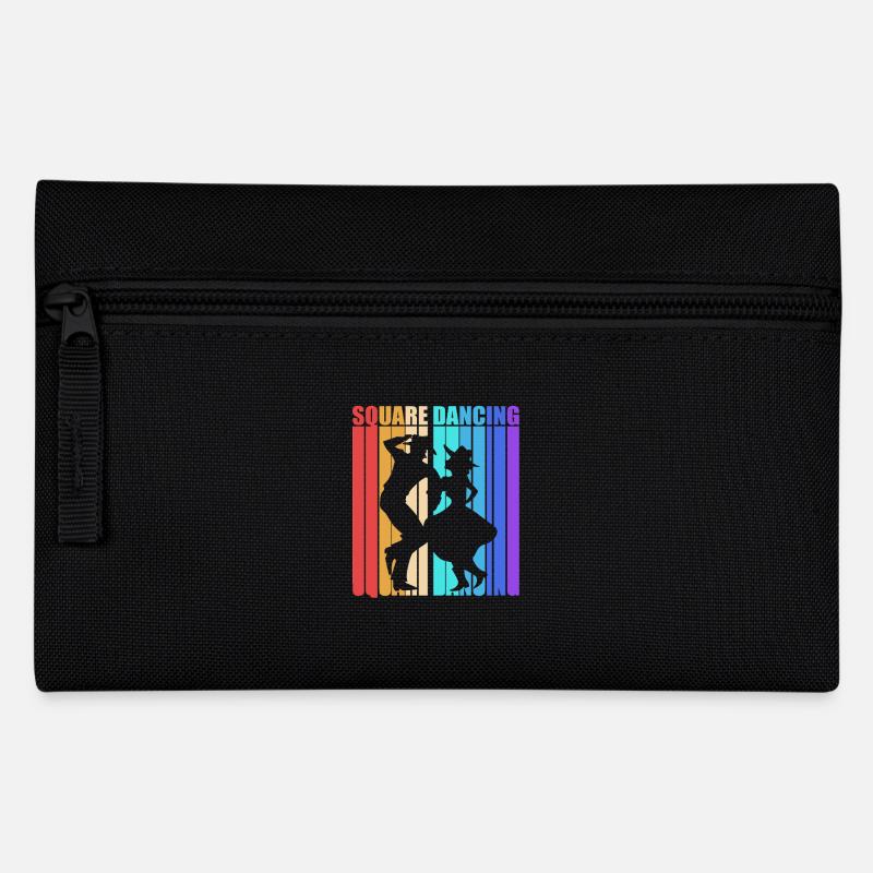 Square Dance - Federtasche - Schwarz