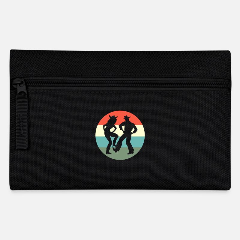 Square Dance - Federtasche - Schwarz