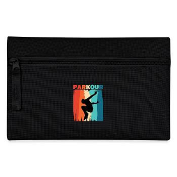 Parkour - Federtasche - Schwarz - Vorne