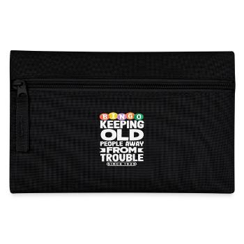Bingo keeps old people out of trouble since 1929 - Pencil Case - black - Front