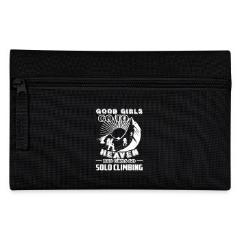 Climbing Bad Girls Go Solo Climbing - Pencil Case - black - Front
