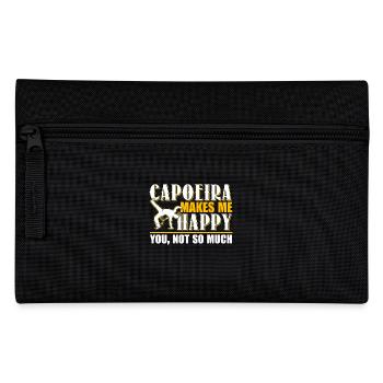 Capoeira Makes Me Happy - Pencil Case - black - Front