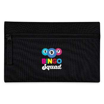 Bingo Squad Für Bingo Spieler - Federtasche - Schwarz - Vorne