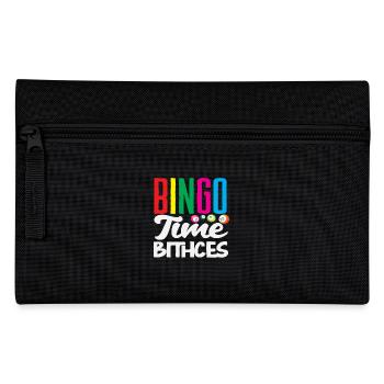 Bingo Zeit Für Bingo Spieler - Federtasche - Schwarz - Vorne