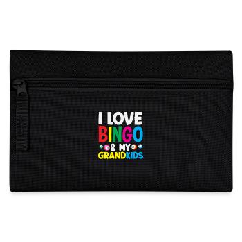 Bingo Players Love Grandchildren - Pencil Case - black - Front