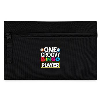 Bingo Ein Grooviger Bingo Spieler - Federtasche - Schwarz - Vorne