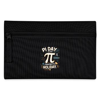 Pi Day est mon jour préféré – Pi Day fans et - Trousse - noir - Devant