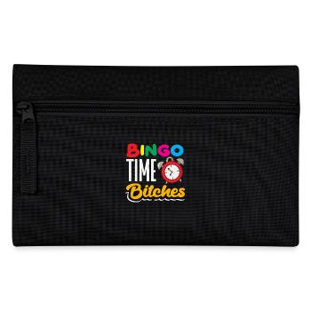 Bingo Zeit Für Bingo Spieler - Federtasche - Schwarz - Vorne
