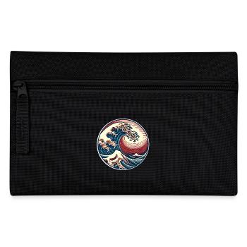 Wave - Pencil Case - black - Front