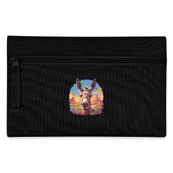 Donkey Esel - Federtasche - Schwarz - Vorne