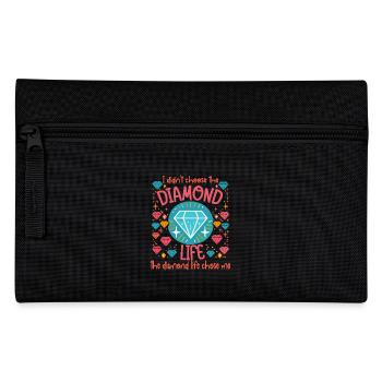 Diamond Painting Artist The Life Chose Me Diamond - Pencil Case - black - Front