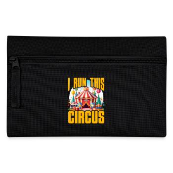 Ich leite diesen Zirkus - Federtasche - Schwarz - Vorne
