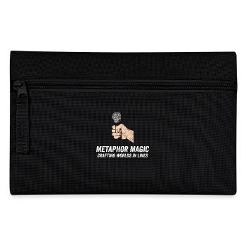 Poésie Slam Métaphore Magie Slam Poésie - Trousse - noir - Devant