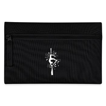 Tissu vertical acrobaties aériennes soie aérienne - Trousse - noir - Devant