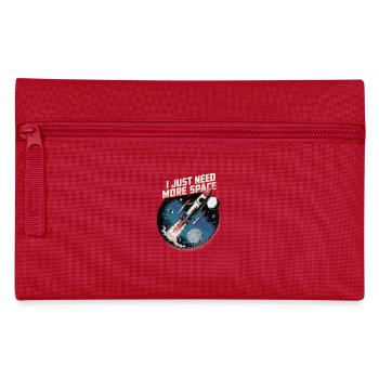 I Just Need More Space – Rocket - Federtasche - Rot - Vorne