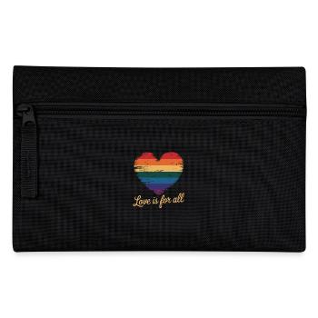 Love is for all - Pencil Case - black - Front