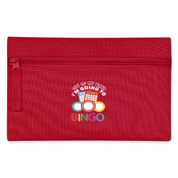 Joueur de bingo hors de mon chemin ! - Trousse - rouge - Devant