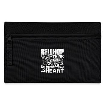 Bellhop Bellhop Full Heart - Pencil Case - black - Front