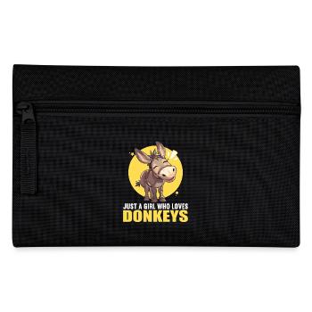 Donkey Esel - Federtasche - Schwarz - Vorne